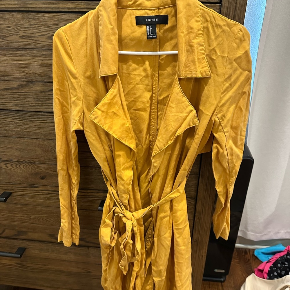 Forever 21 Mustard Yellow Jacket